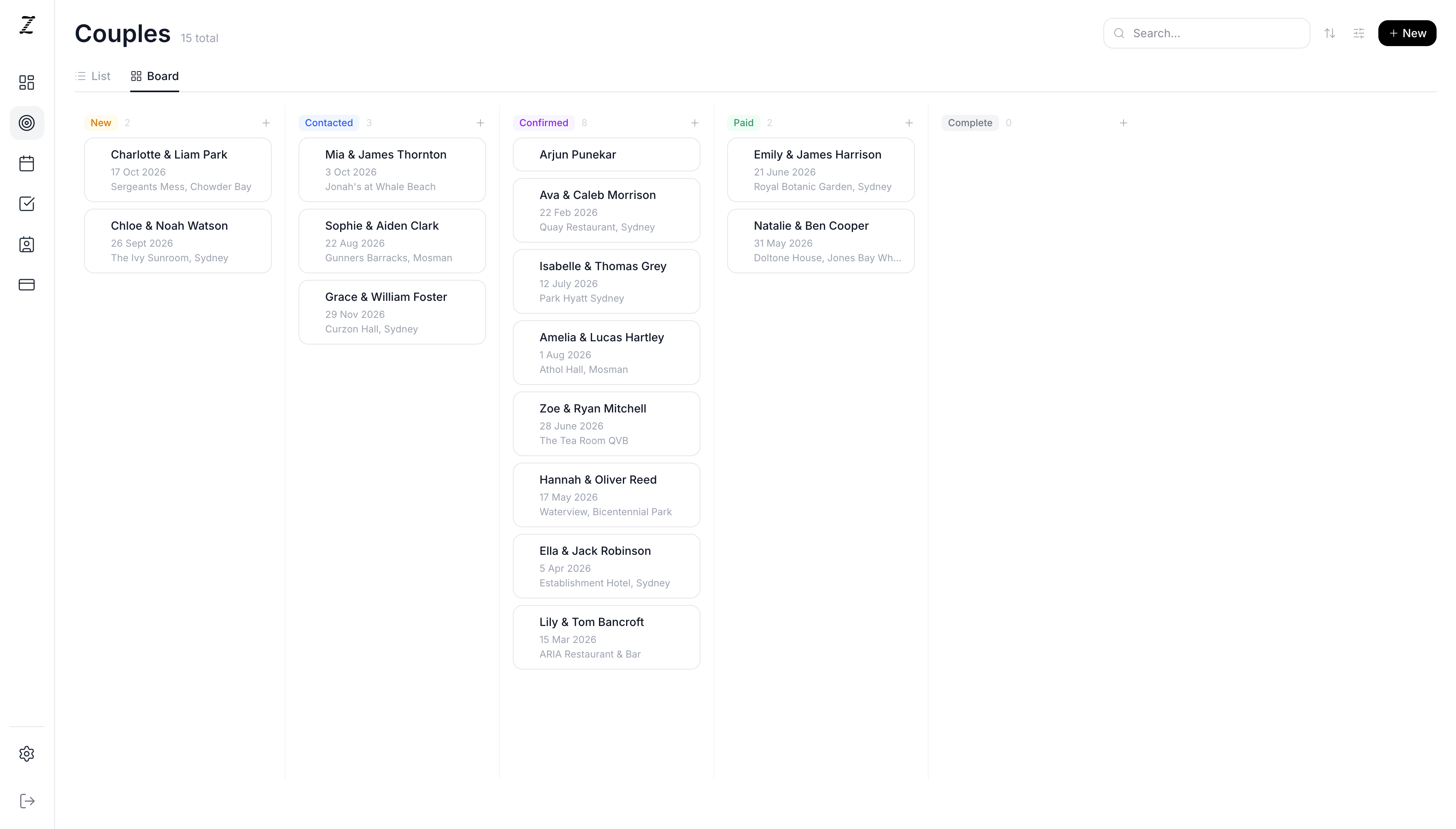 Couple Management screenshot 1