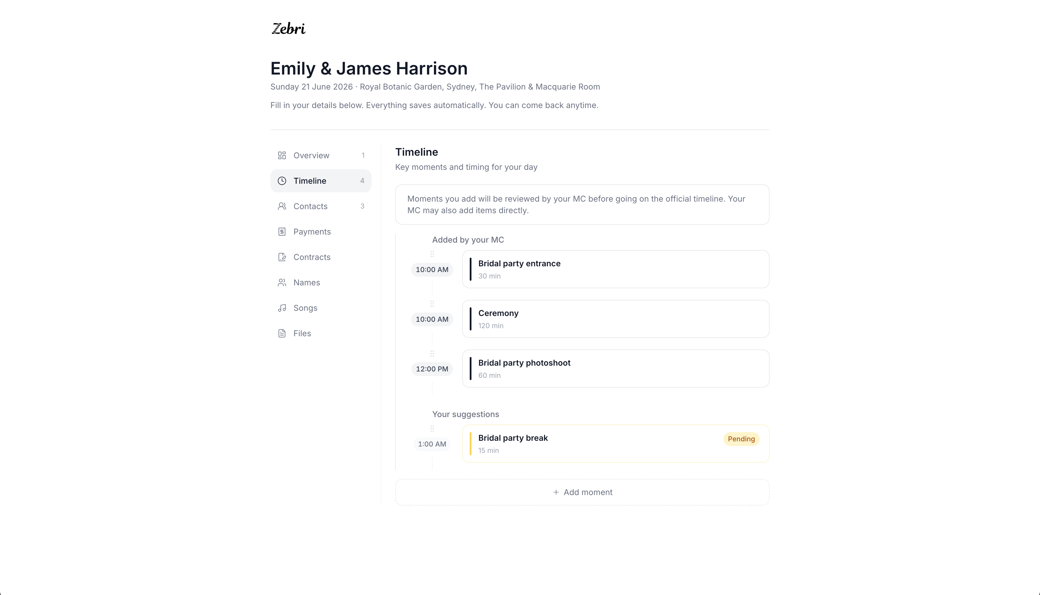 Timeline Builder screenshot 2